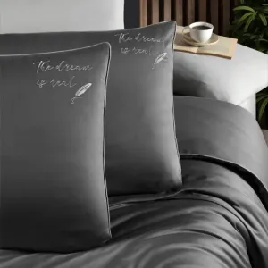 Alternative view of Постільна білизна Deluxe Satin DARK 200 × 220 см (євро) Timeless Antracite від First Choice