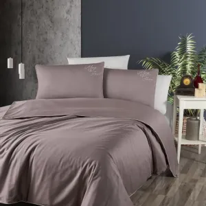 Постільна білизна Deluxe Satin 200 × 220 см (євро) Timeless Lilac від First Choice