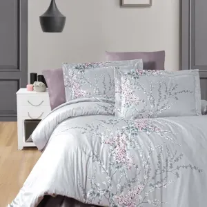 Постільна білизна Cotton Satin 200 × 220 см (євро) Wisteria Lilac від First Choice