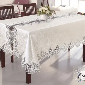 Велюрова скатертина Yagmur 160 × 300 см від Selin